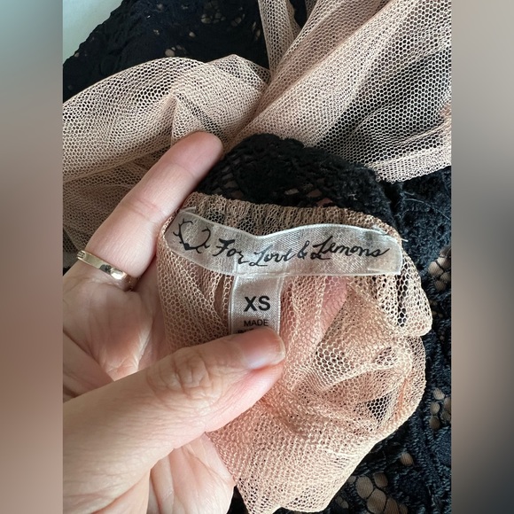 RARE For Love and Lemons Vivian Paneled Mini Dress - Picture 3 of 6